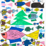 kyotoshi_40枷場千津子「Fishes」2019.462.432